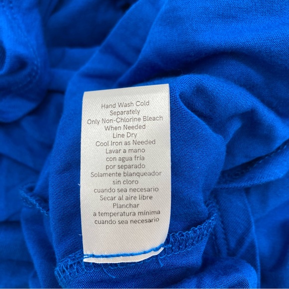 VENUS Royal Blue V Neck Wrap Dress - Size Small - Picture 8 of 10